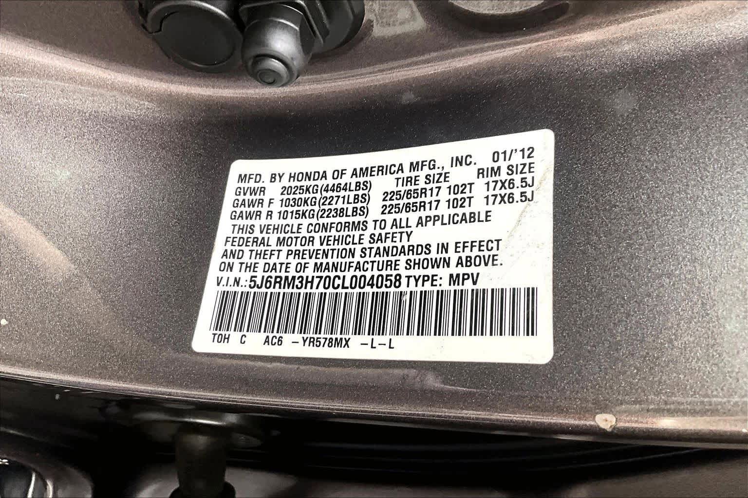 Used 2012 Honda CR-V EX-L image 36