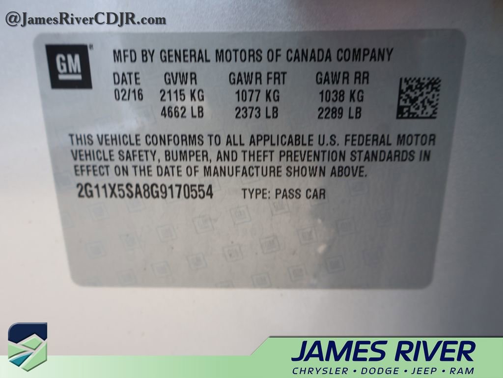 Used 2016 Chevrolet Impala LS image 36