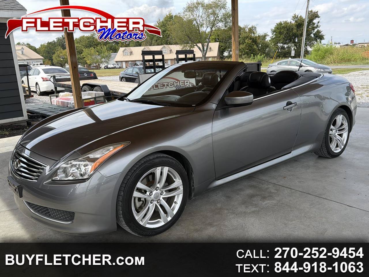Used 2010 INFINITI G37 Convertible w/ Premium Pkg