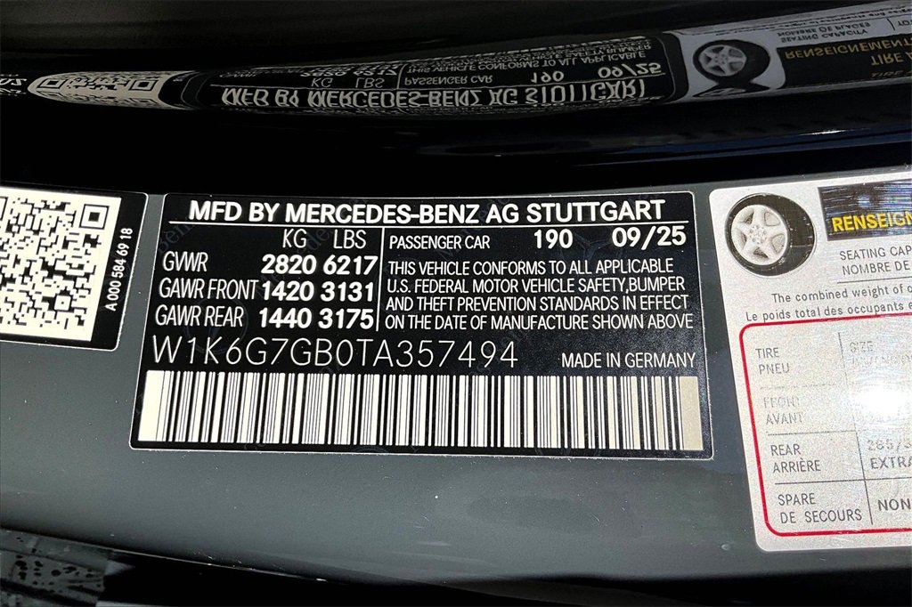 New 2026 Mercedes-Benz S 580 4MATIC Sedan image 13