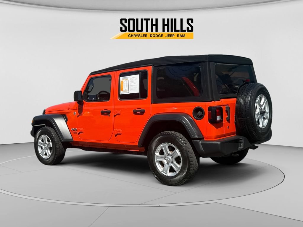 Certified 2019 Jeep Wrangler Unlimited Sport S AWD/4WD image 3