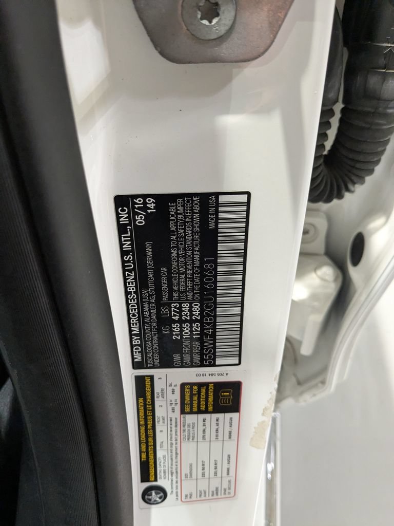 Certified 2016 Mercedes-Benz C 300 4MATIC Sedan image 16