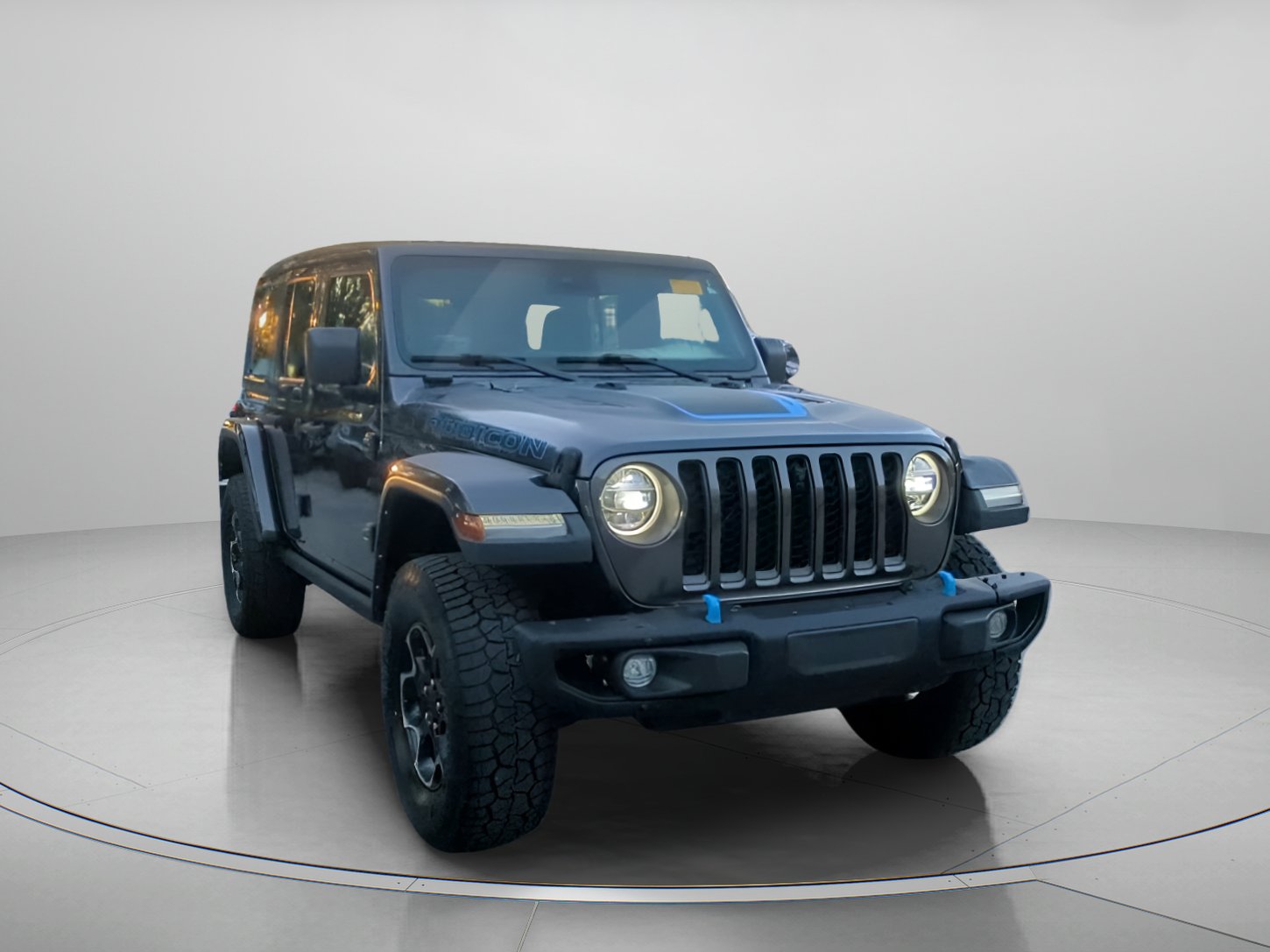 Used 2021 Jeep Wrangler Unlimited Rubicon 4xe w/ Steel Bumper Group AWD/4WD image 4