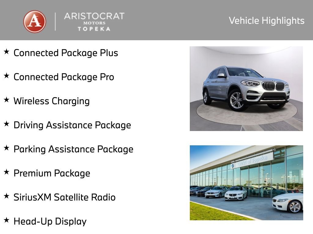 Used 2020 BMW X3 xDrive30i w/ Premium Package video 2