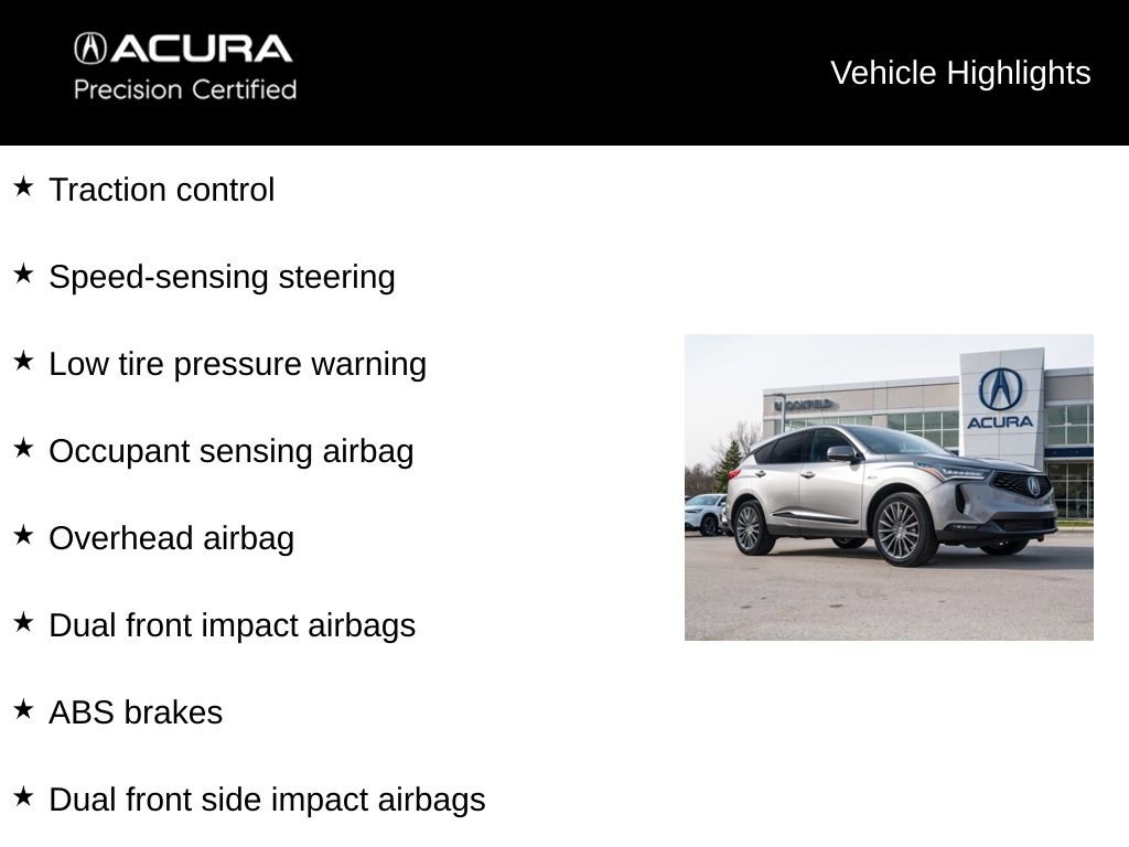 Certified 2023 Acura RDX AWD w/ A-Spec & Advance Pkg image 9