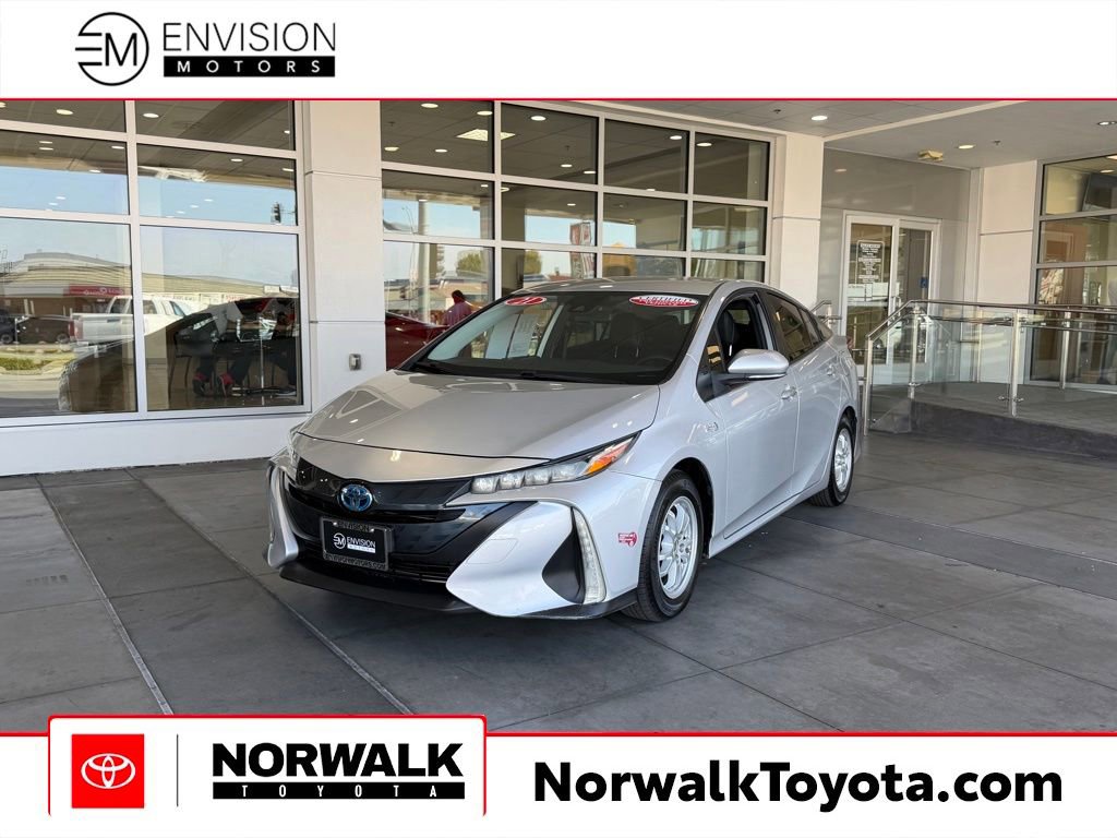 Certified 2021 Toyota Prius Prime XLE