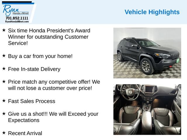 Used 2020 Jeep Cherokee Trailhawk image 5