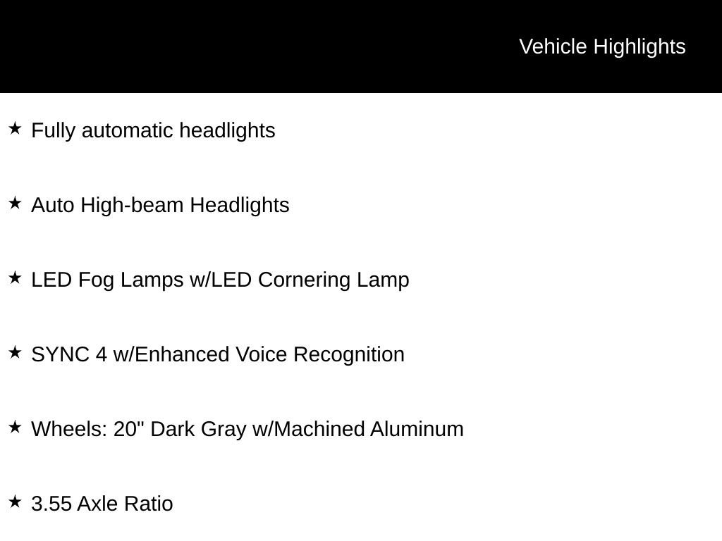 New 2025 Ford F150 STX w/ Equipment Group 200A image 8