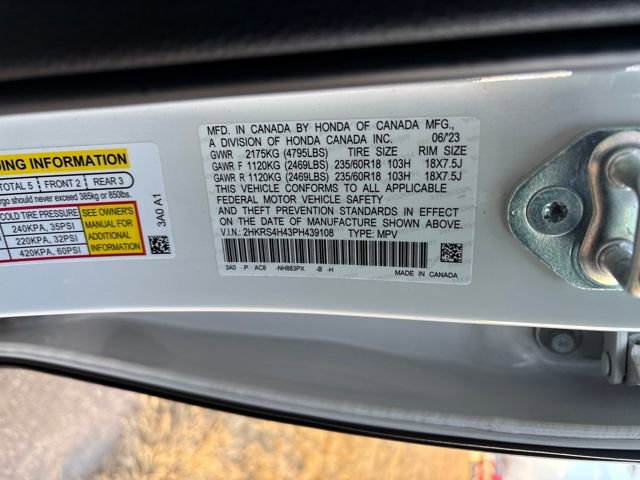 Certified 2023 Honda CR-V EX image 22