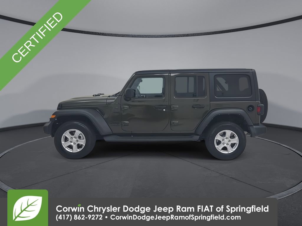 Certified 2022 Jeep Wrangler Unlimited Sport image 9