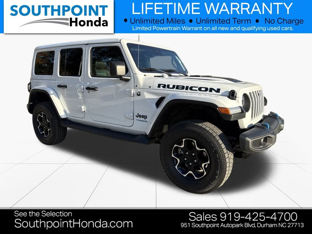 Used 2021 Jeep Wrangler Unlimited Rubicon 4xe w/ Cold Weather Group