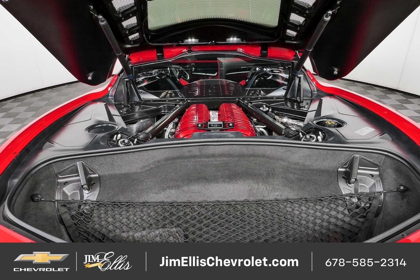 Used 2024 Chevrolet Corvette Z06 w/ Chrome Exterior Badge Package RWD image 26