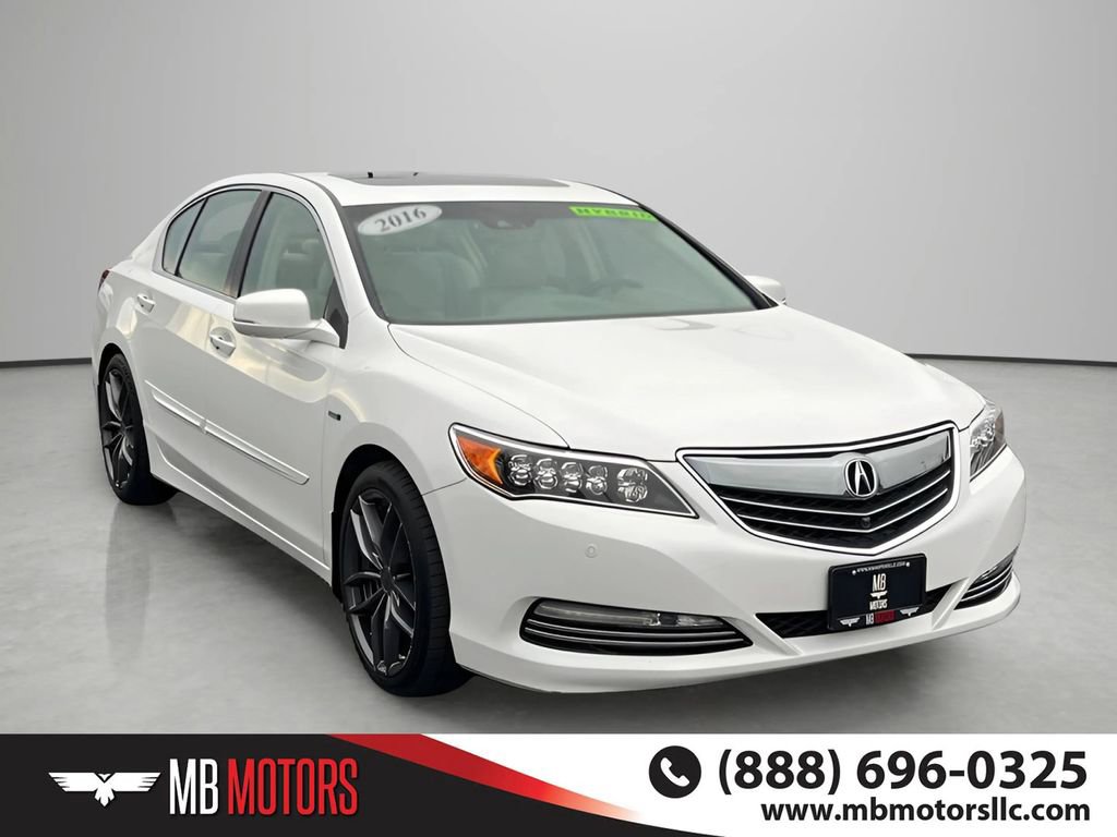 Used 2016 Acura RLX Sport Hybrid w/ Advance Pkg AWD/4WD image 3