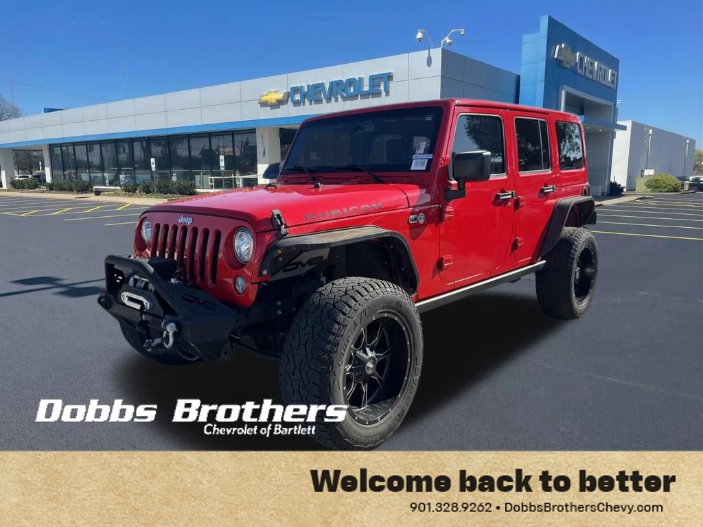 Used 2017 Jeep Wrangler Unlimited Rubicon w/ Connectivity Group AWD/4WD image 3