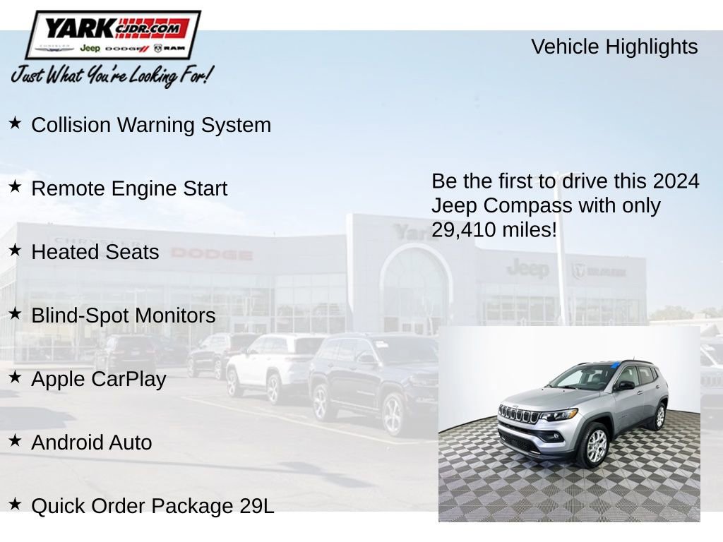 Certified 2024 Jeep Compass Latitude image 12