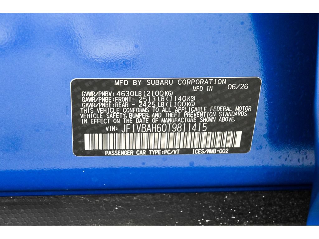 New 2026 Subaru WRX AWD/4WD image 29