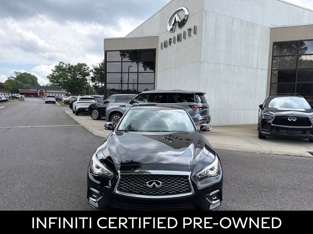 Certified 2024 INFINITI Q50 Luxe w/ Cargo Package RWD image 3