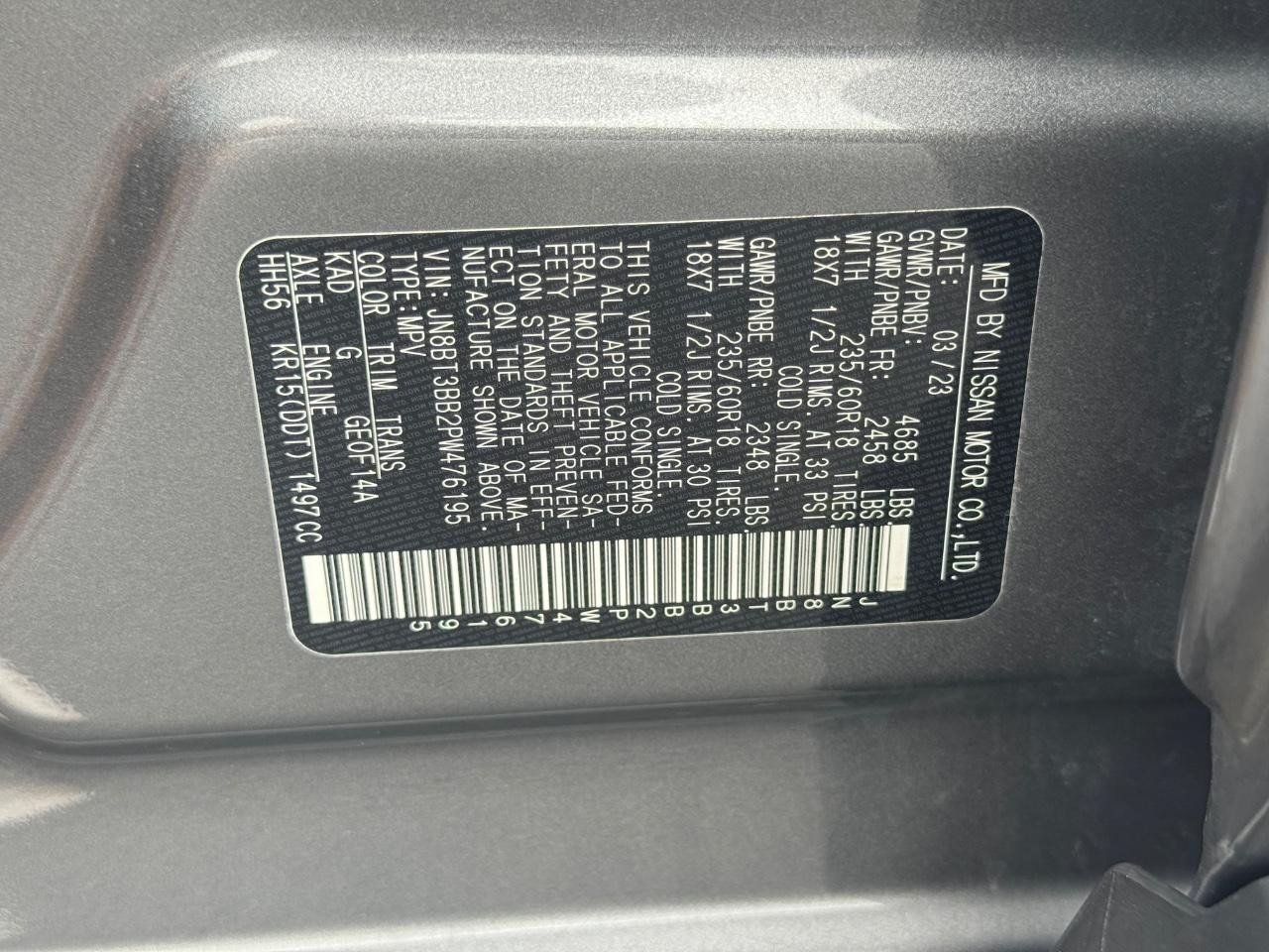 Used 2023 Nissan Rogue SV AWD/4WD image 27