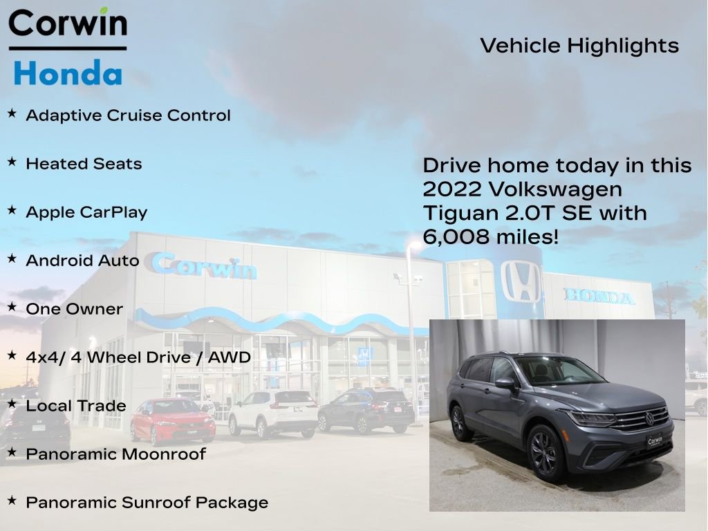 Used 2022 Volkswagen Tiguan SE image 6