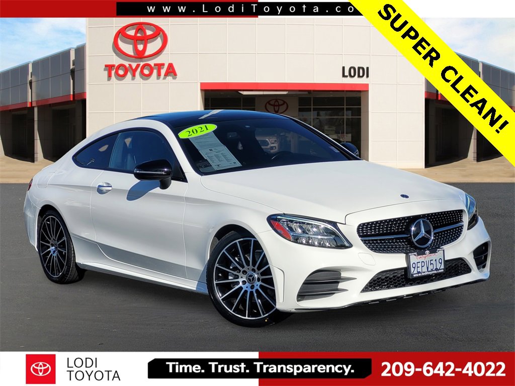 Used 2021 Mercedes-Benz C 300 Coupe w/ AMG Line
