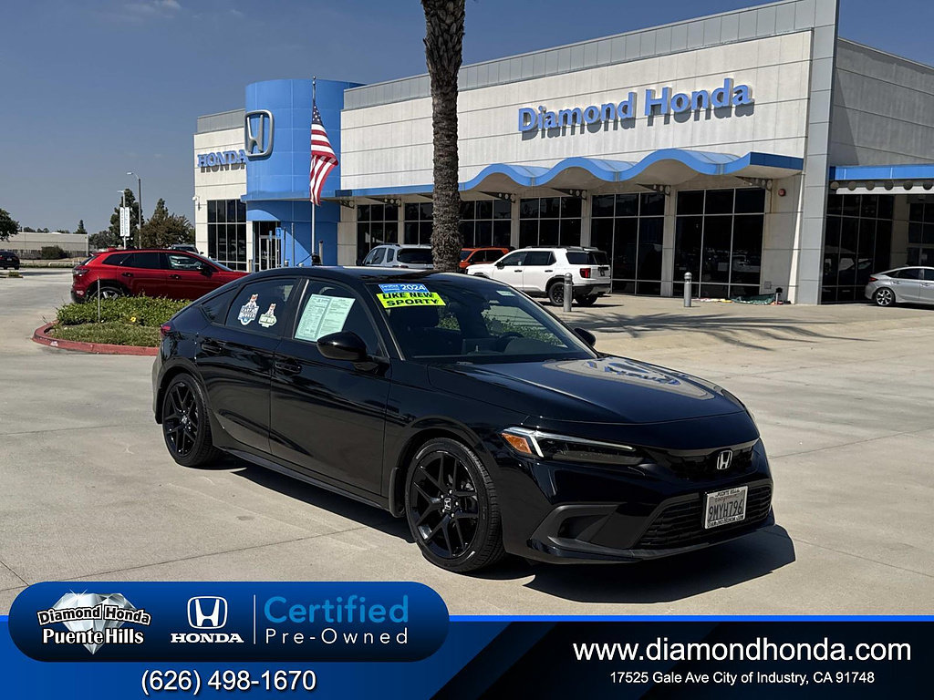 Certified 2024 Honda Civic Sport