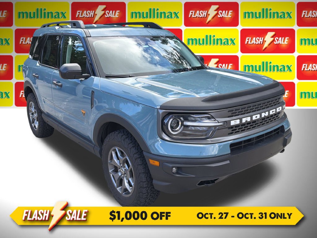 Certified 2023 Ford Bronco Sport Badlands AWD/4WD 360° Tour