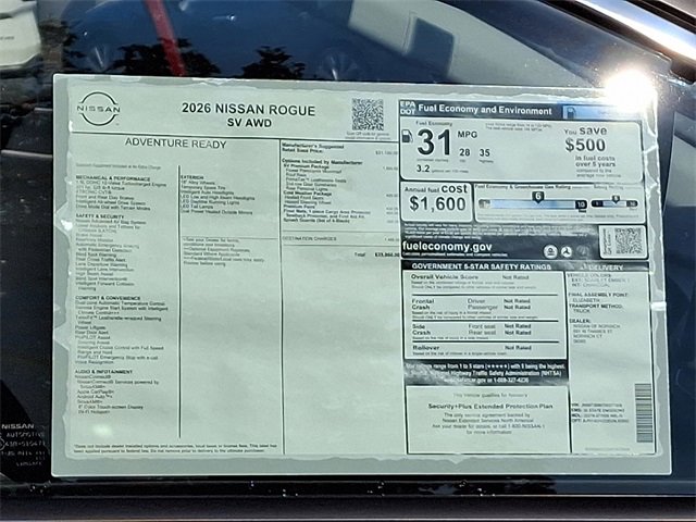 New 2026 Nissan Rogue SV w/ SV Premium Package image 11