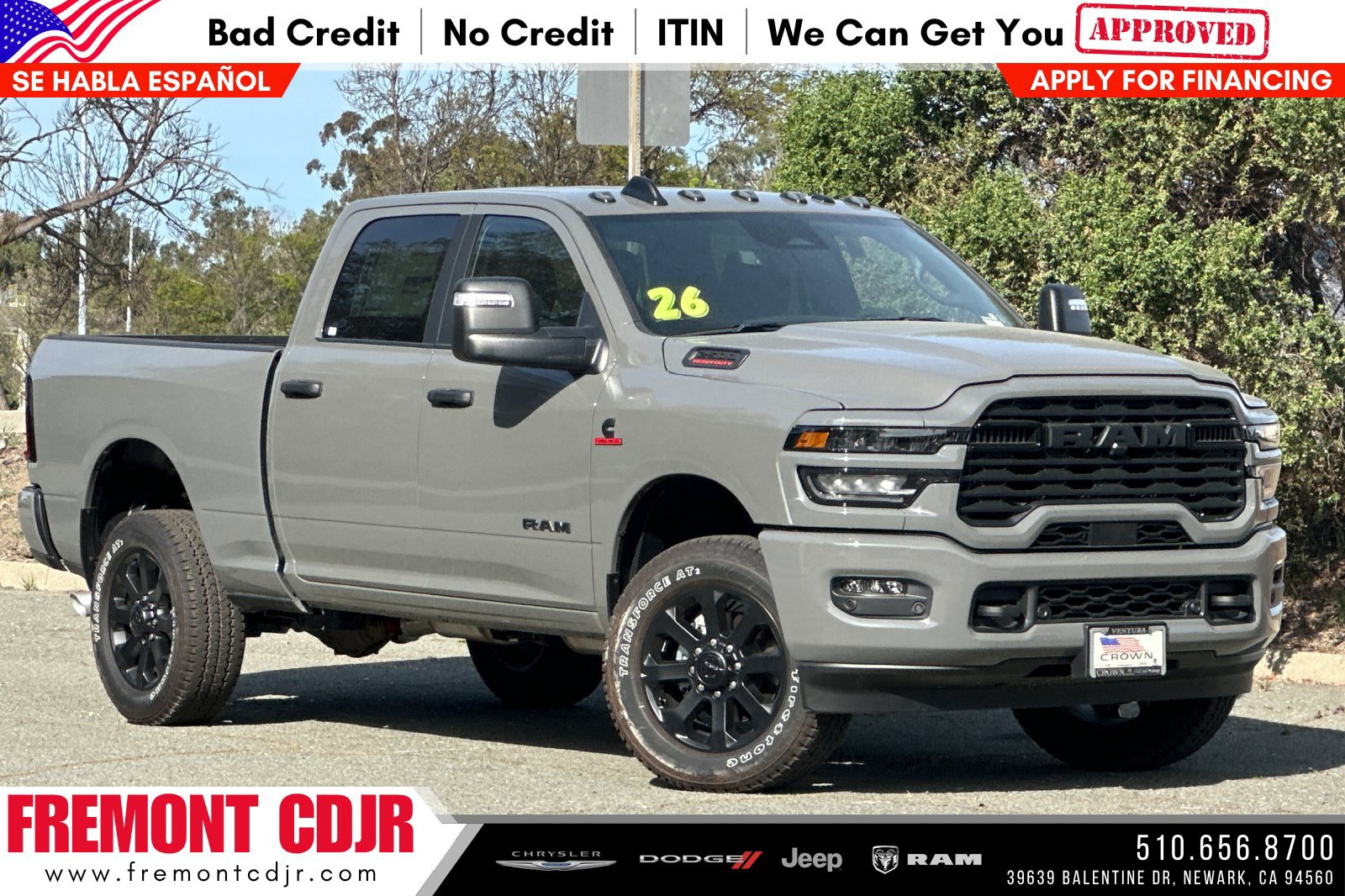 New 2026 RAM 2500 Big Horn