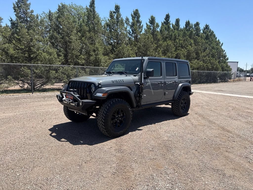 Used 2021 Jeep Wrangler Unlimited Sport AWD/4WD image 2
