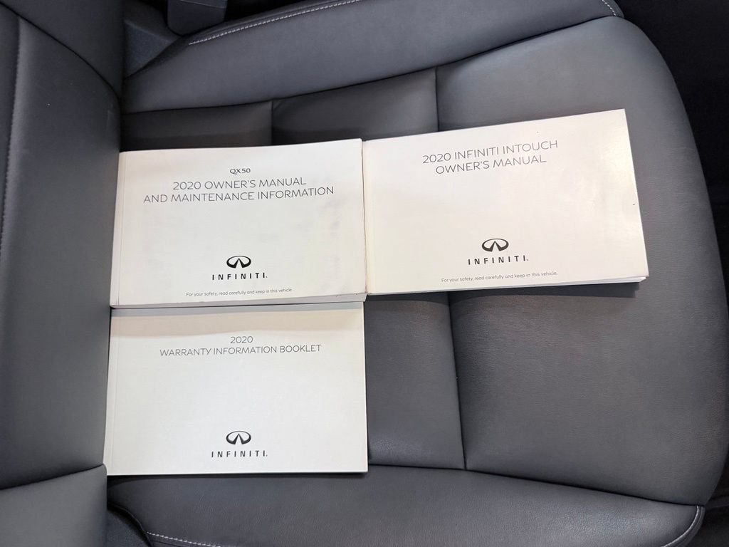 Certified 2020 INFINITI QX50 Luxe w/ Navigation Package FWD image 39