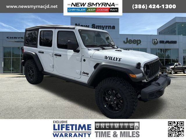 New 2025 Jeep Wrangler Willys