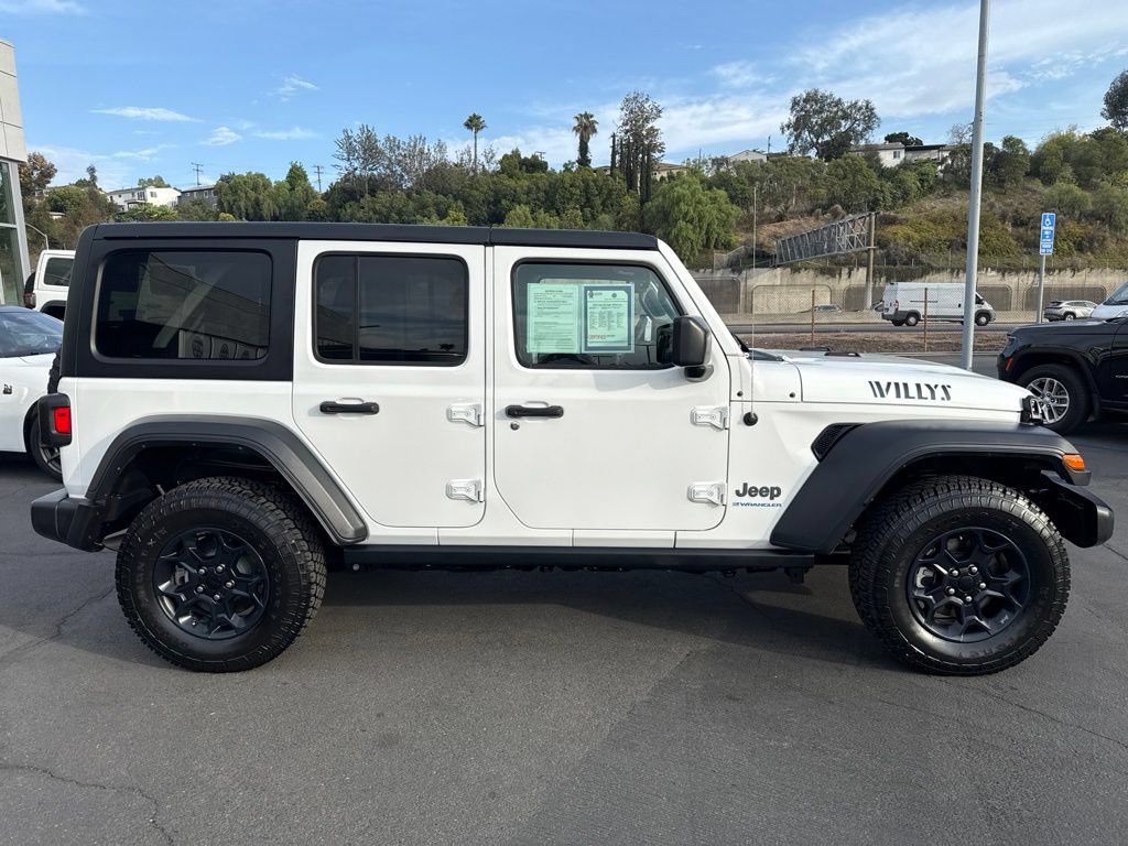 Certified 2023 Jeep Wrangler Unlimited w/ 8.4" Radio Group AWD/4WD image 10