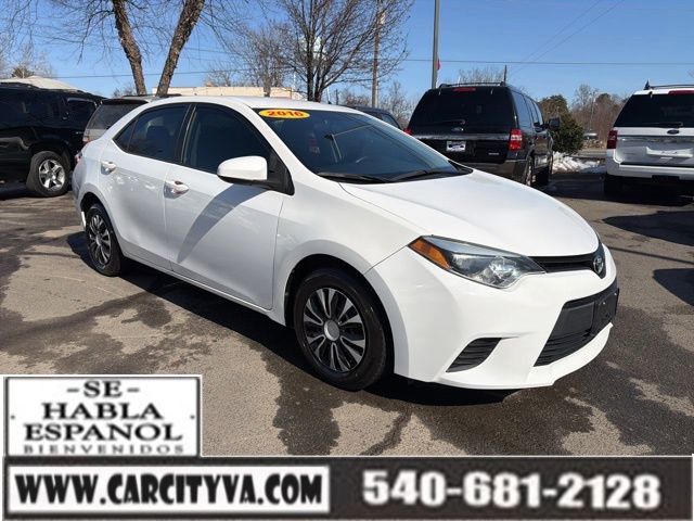 Used 2016 Toyota Corolla L