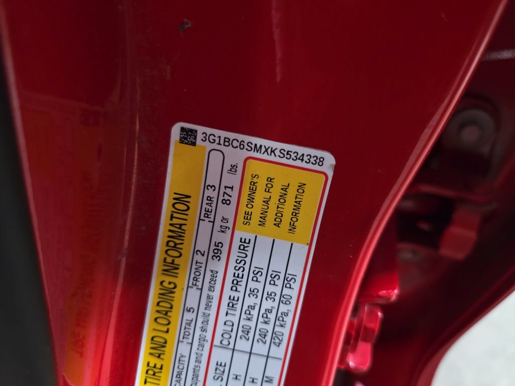 Certified 2019 Chevrolet Cruze LS FWD image 36