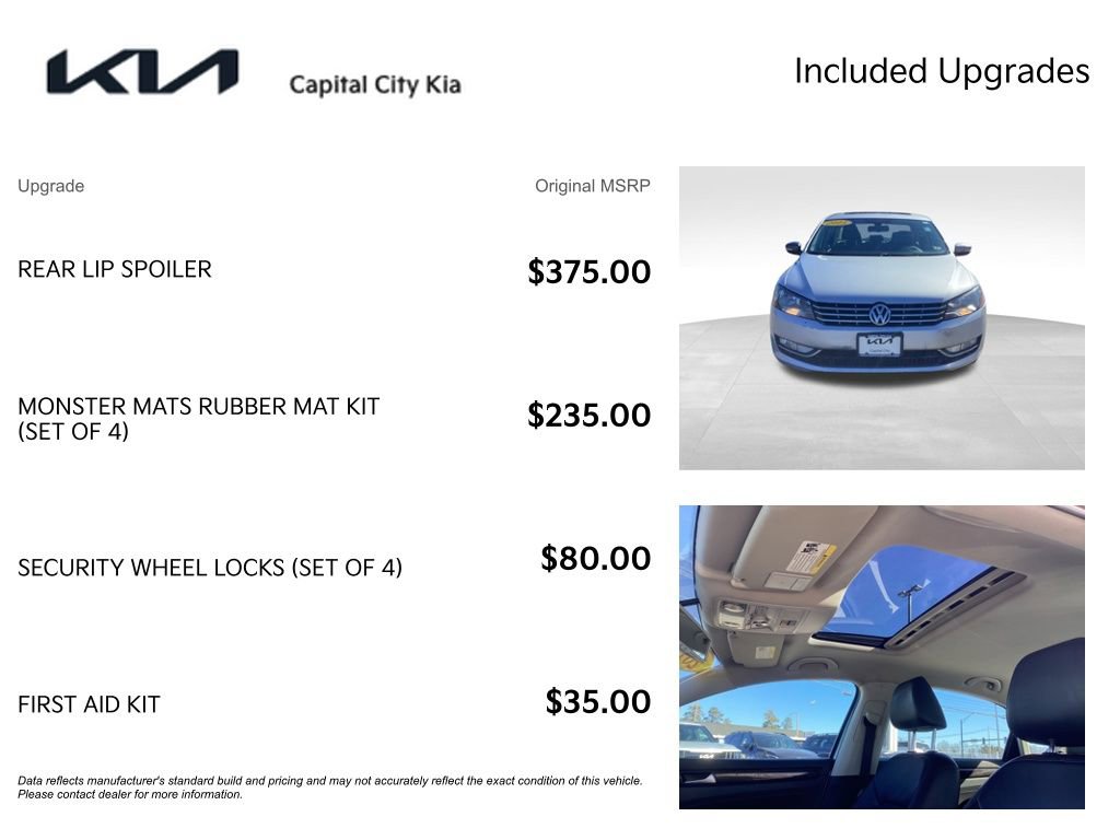 Used 2015 Volkswagen Passat 1.8T SEL Premium image 4