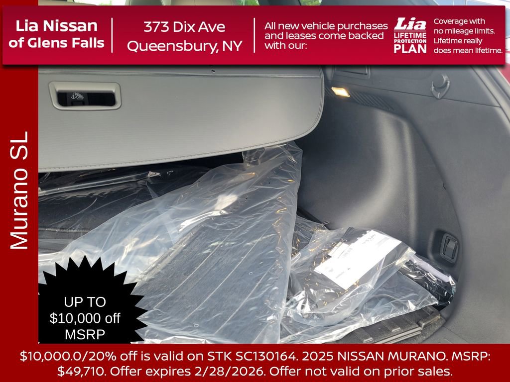 New 2025 Nissan Murano SL w/ Cargo Package image 36