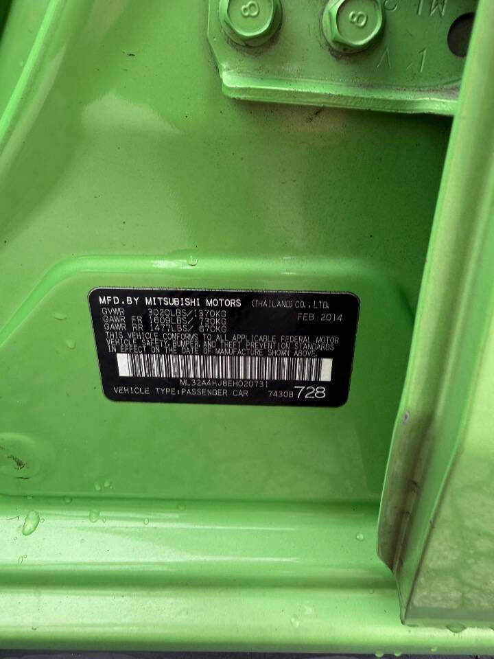 Used 2014 Mitsubishi Mirage ES FWD image 18