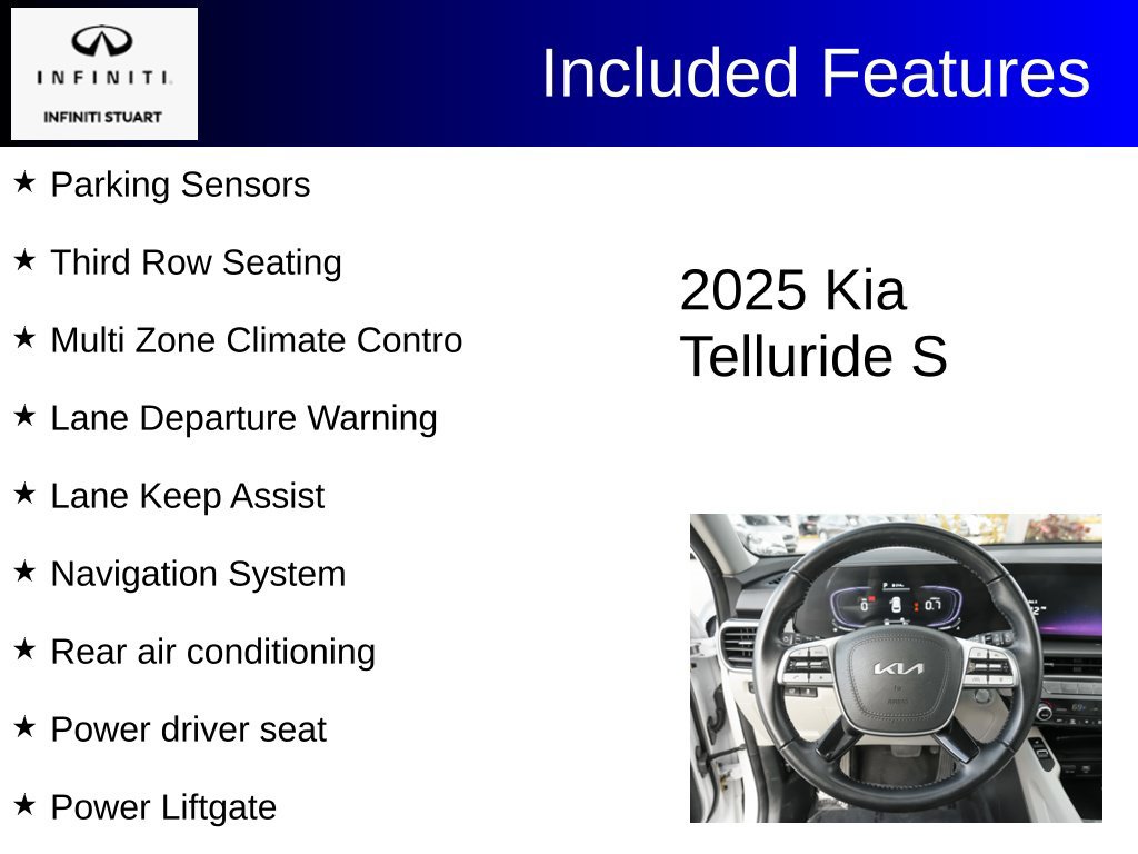 Used 2025 Kia Telluride S FWD image 8