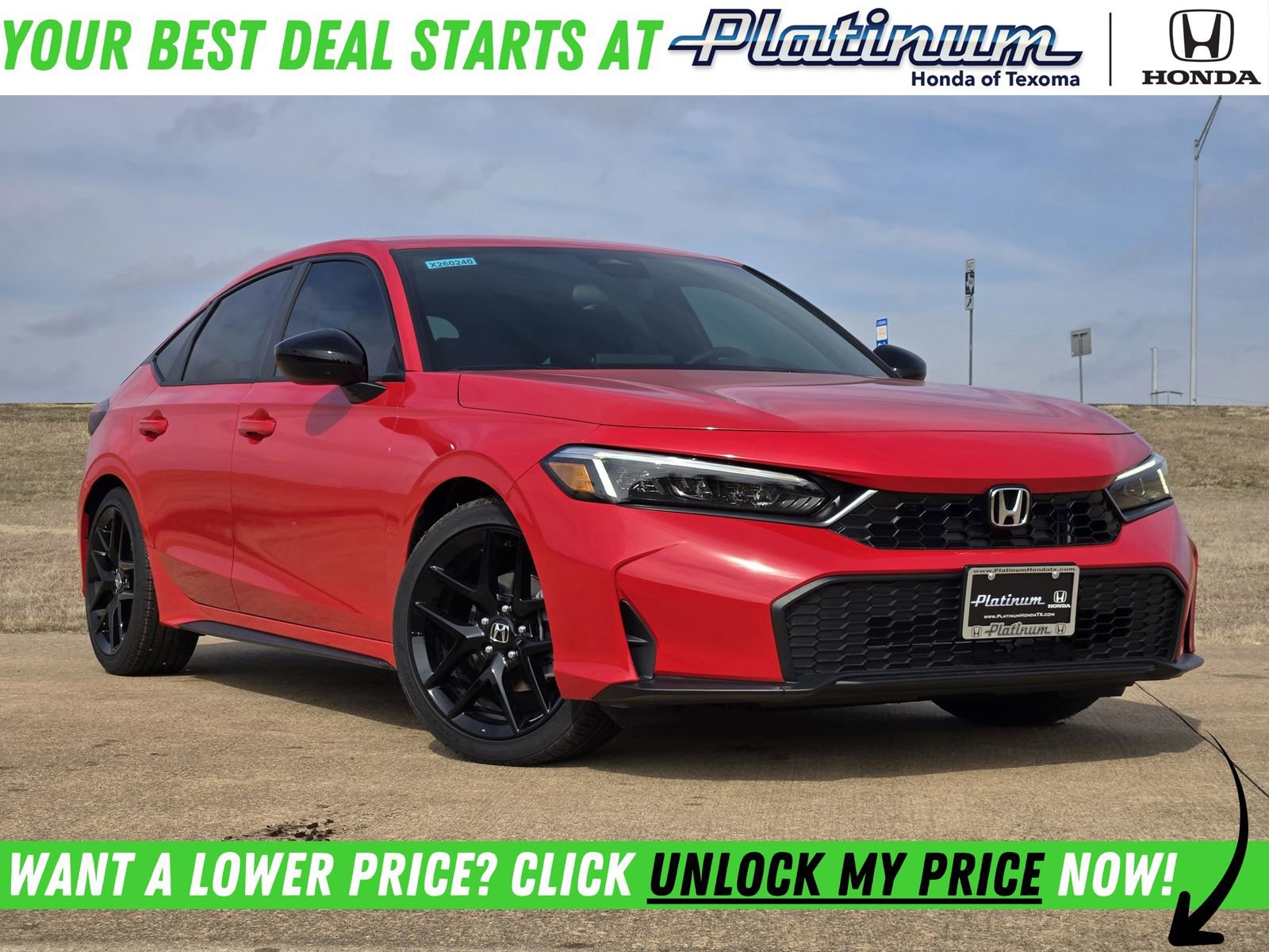 New 2026 Honda Civic Sport