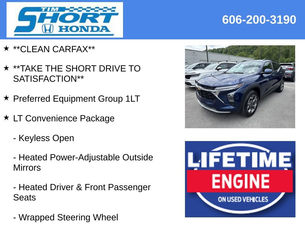 Used 2024 Chevrolet Trax LT w/ Driver Confidence Package FWD image 5