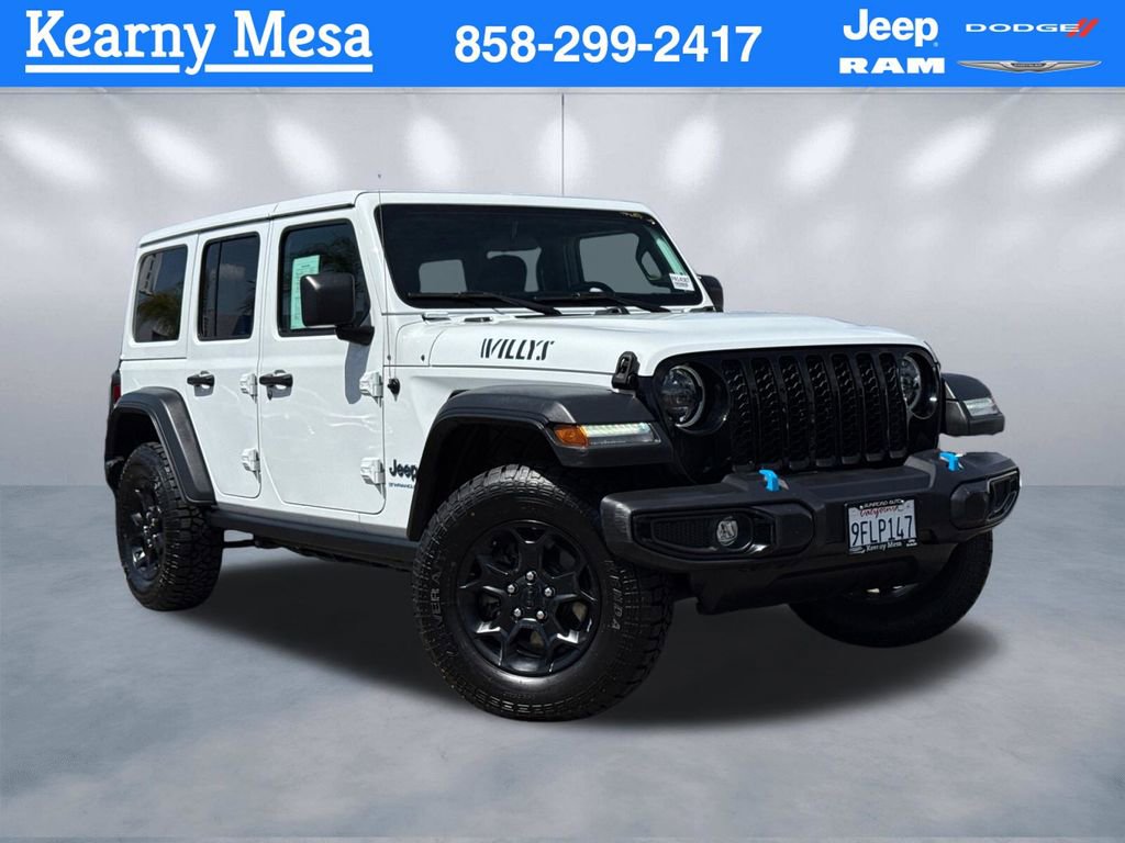 Certified 2023 Jeep Wrangler Unlimited AWD/4WD image 1