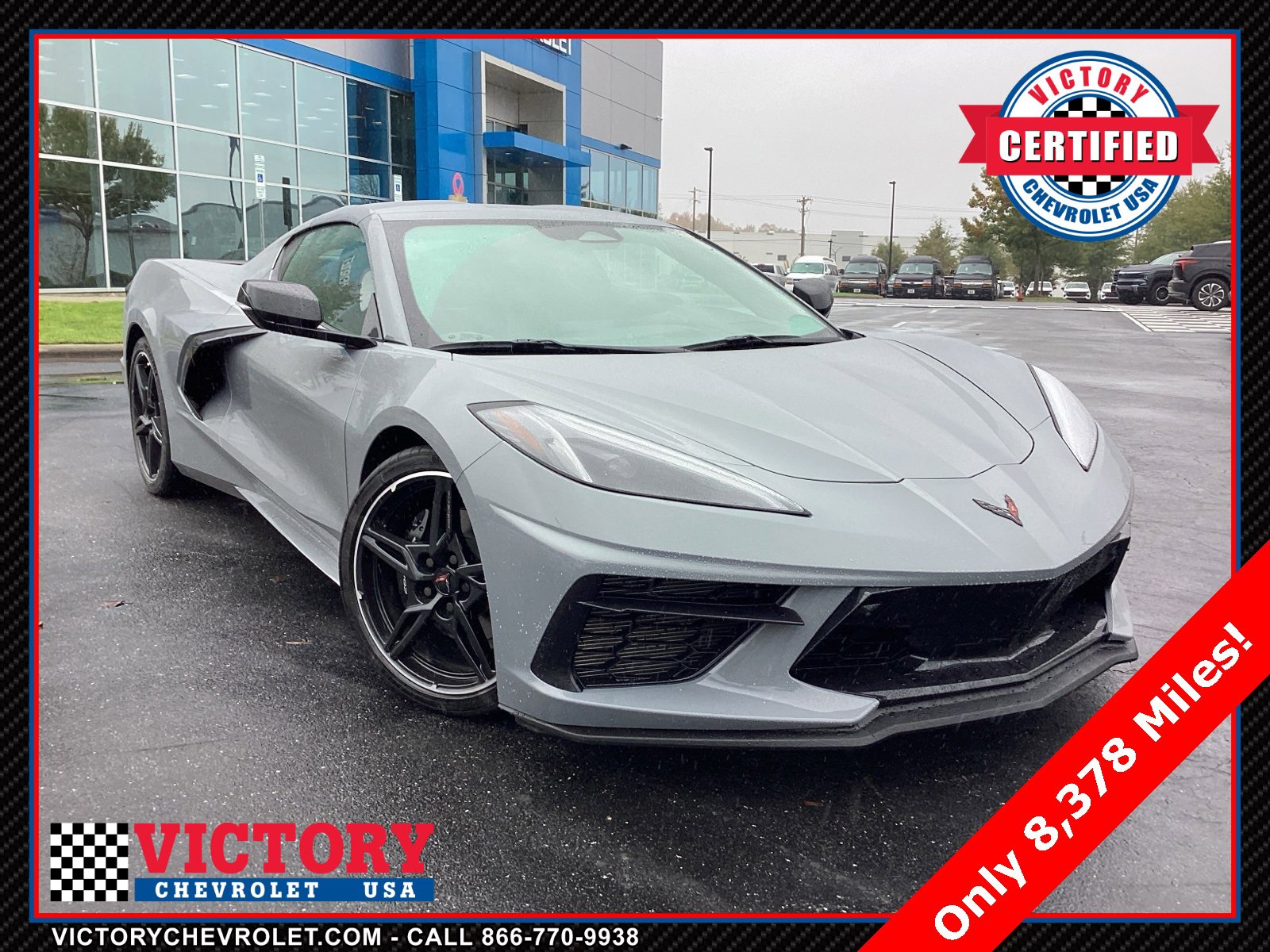 Used 2024 Chevrolet Corvette Stingray Preferred Cpe w/ Stealth Interior Trim Package