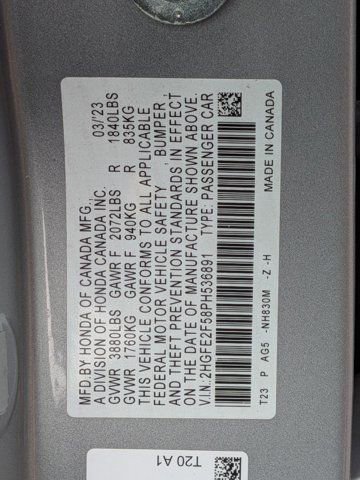 Used 2023 Honda Civic Sport image 25