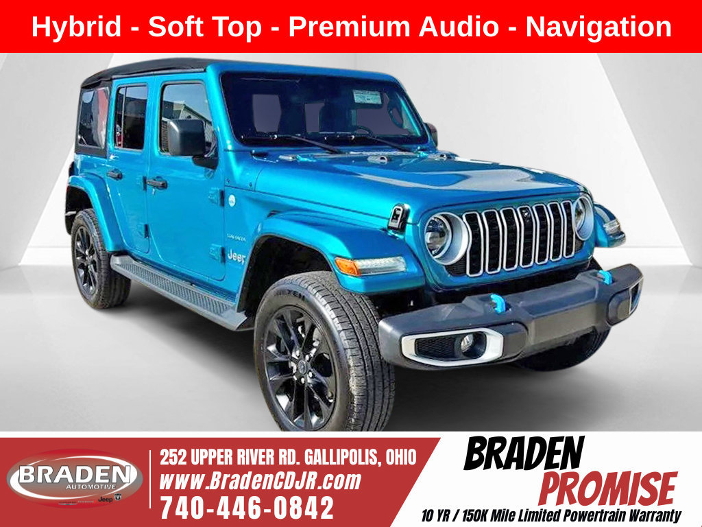 Used 2024 Jeep Wrangler Unlimited Sahara w/ Technology Group