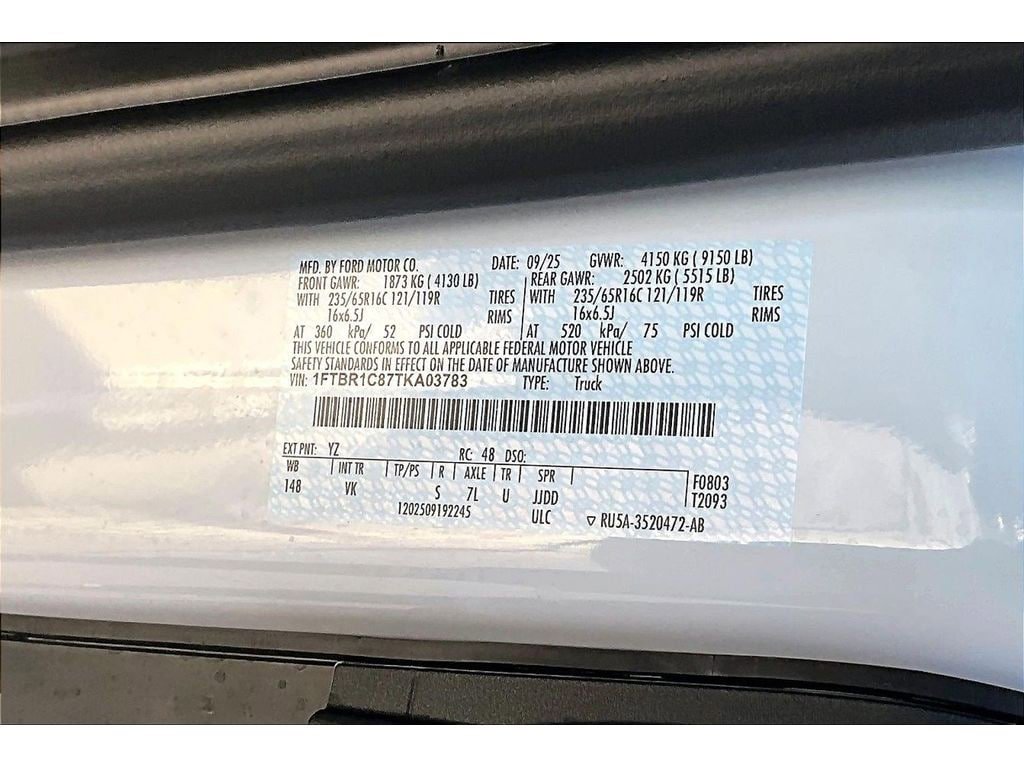 New 2026 Ford Transit 250 148 Medium Roof image 41