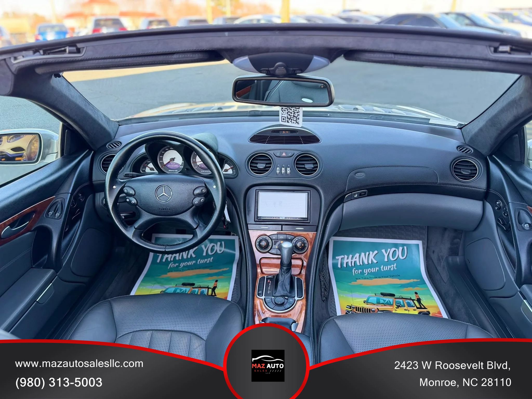 Used 2006 Mercedes-Benz SL 55 AMG SL 55 AMG Roadster 2D image 10