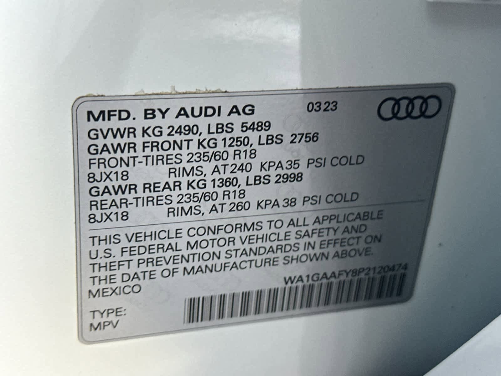 Used 2023 Audi Q5 2.0T Premium w/ Convenience Package AWD/4WD image 28