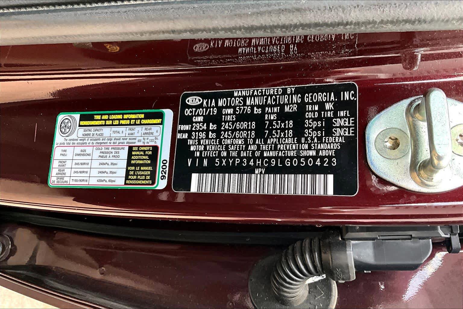 Used 2020 Kia Telluride EX FWD image 35