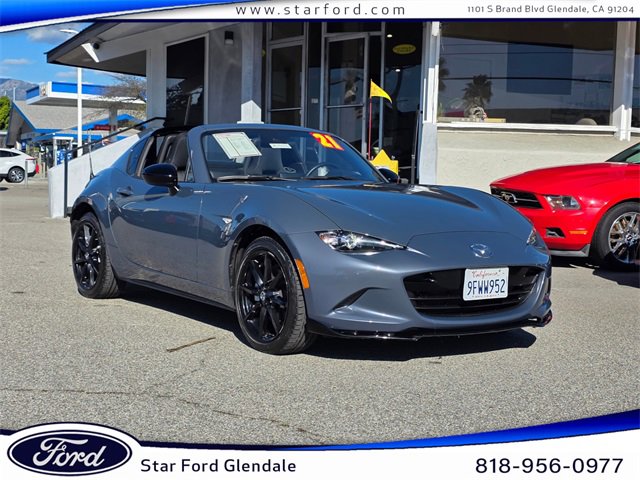 Used 2021 MAZDA MX-5 Miata RF Club w/ Interior Package (MT)