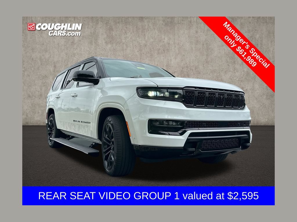 Used 2023 Jeep Grand Wagoneer Series III w/ Rear Seat Video Group 1
